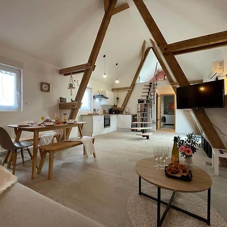 La Grange Proche D'Europapark Apartment Kunheim Bagian luar foto