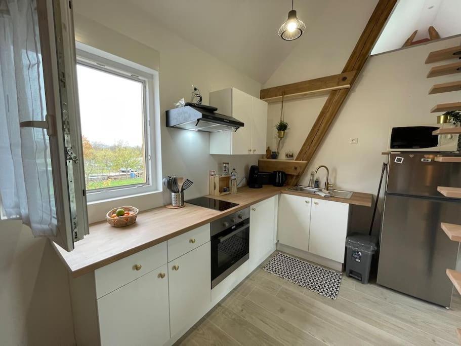 La Grange Proche D'Europapark Apartment Kunheim Bagian luar foto